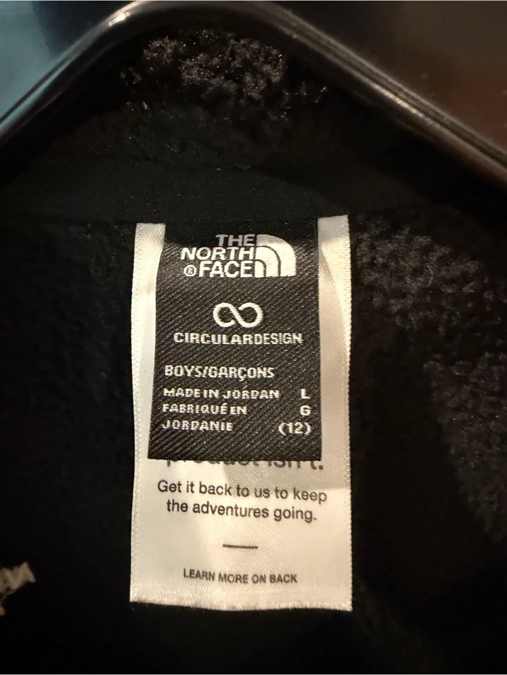 The North Face cozy sherpa